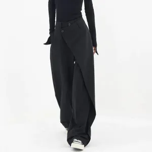 Abby - Asymmetrical Baggy Pants
