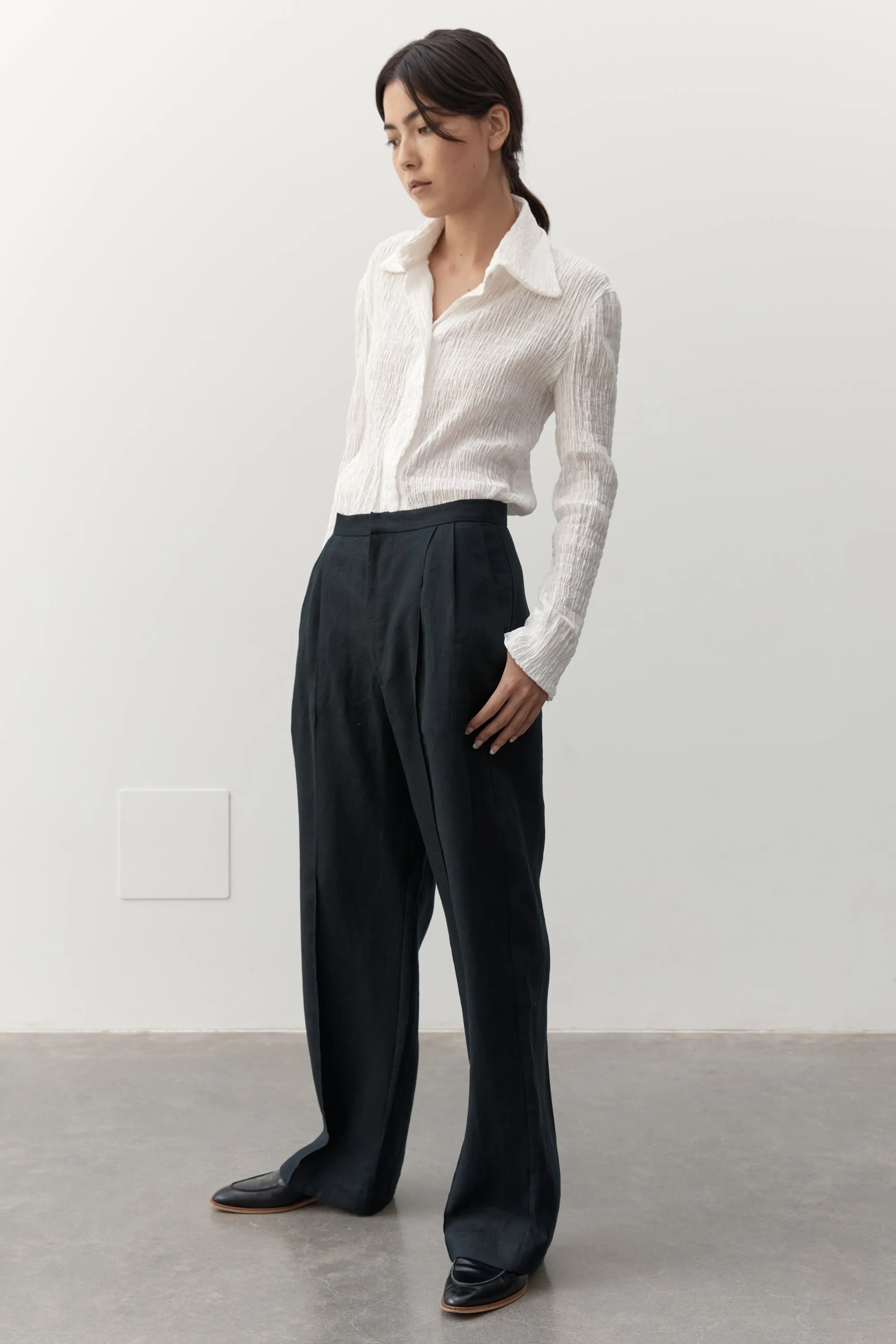 ADRIENNE TROUSER - BLACK