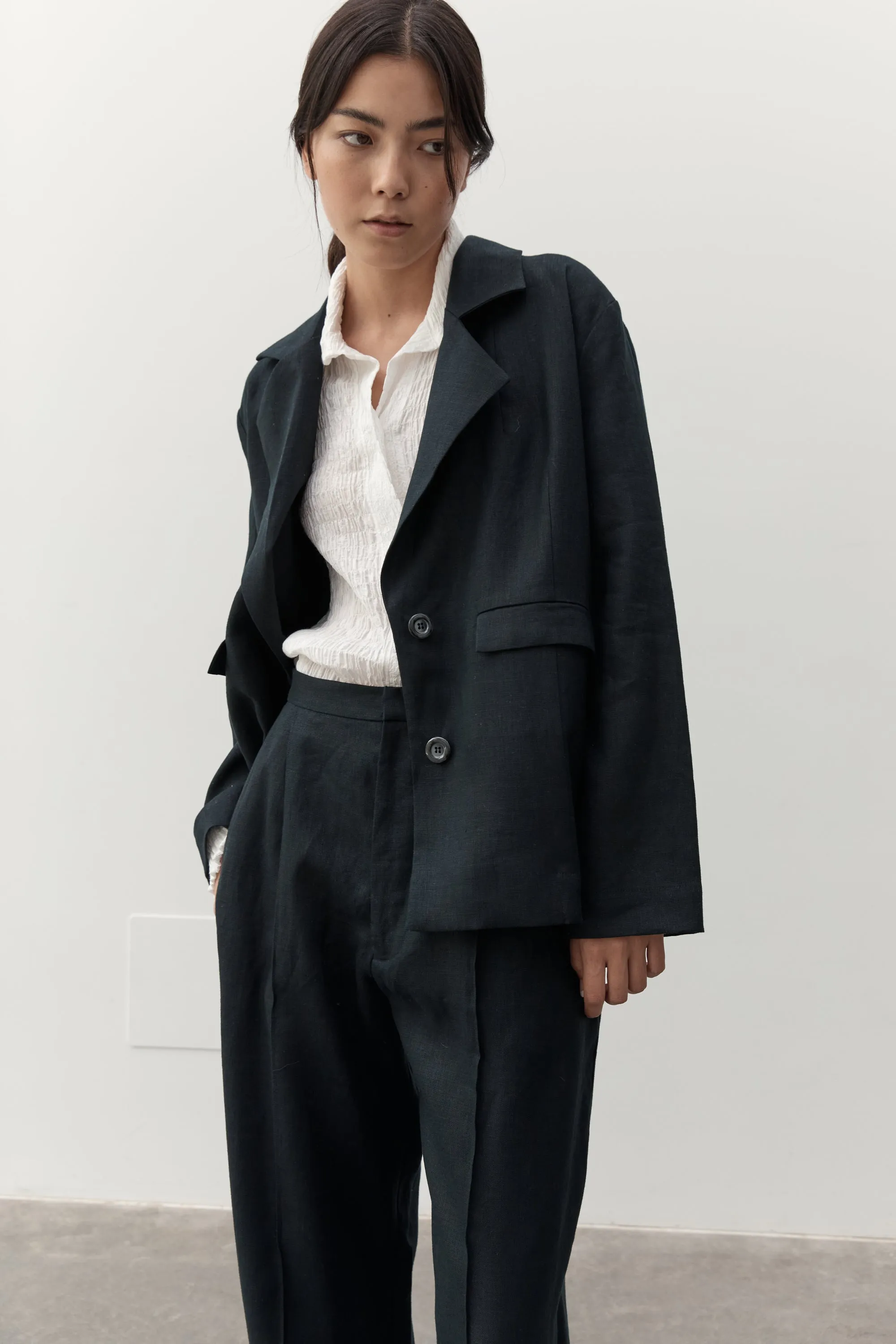 ADRIENNE TROUSER - BLACK