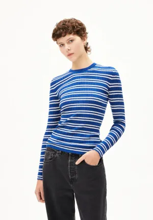 alaania chiffon in stripes