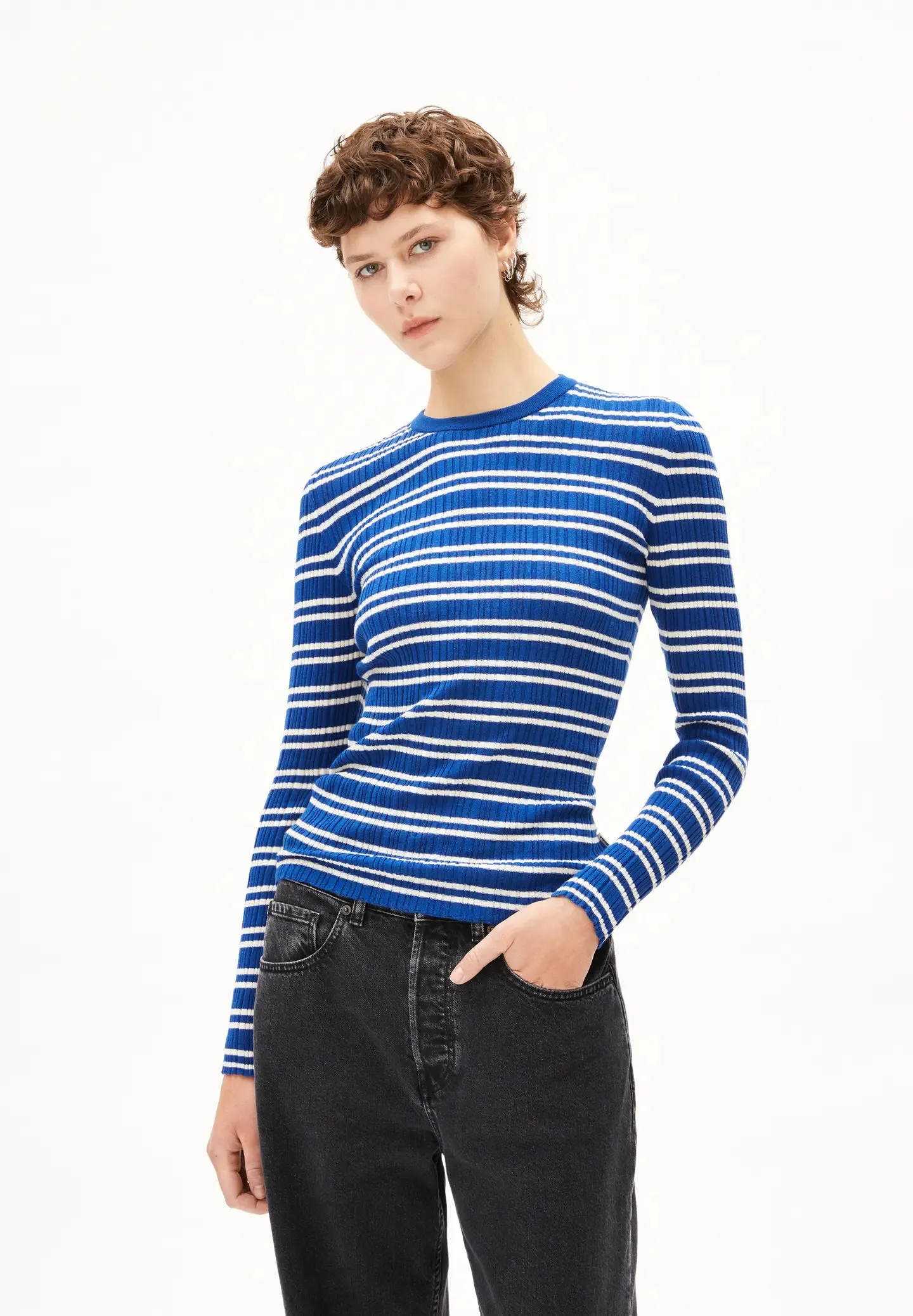 alaania chiffon in stripes