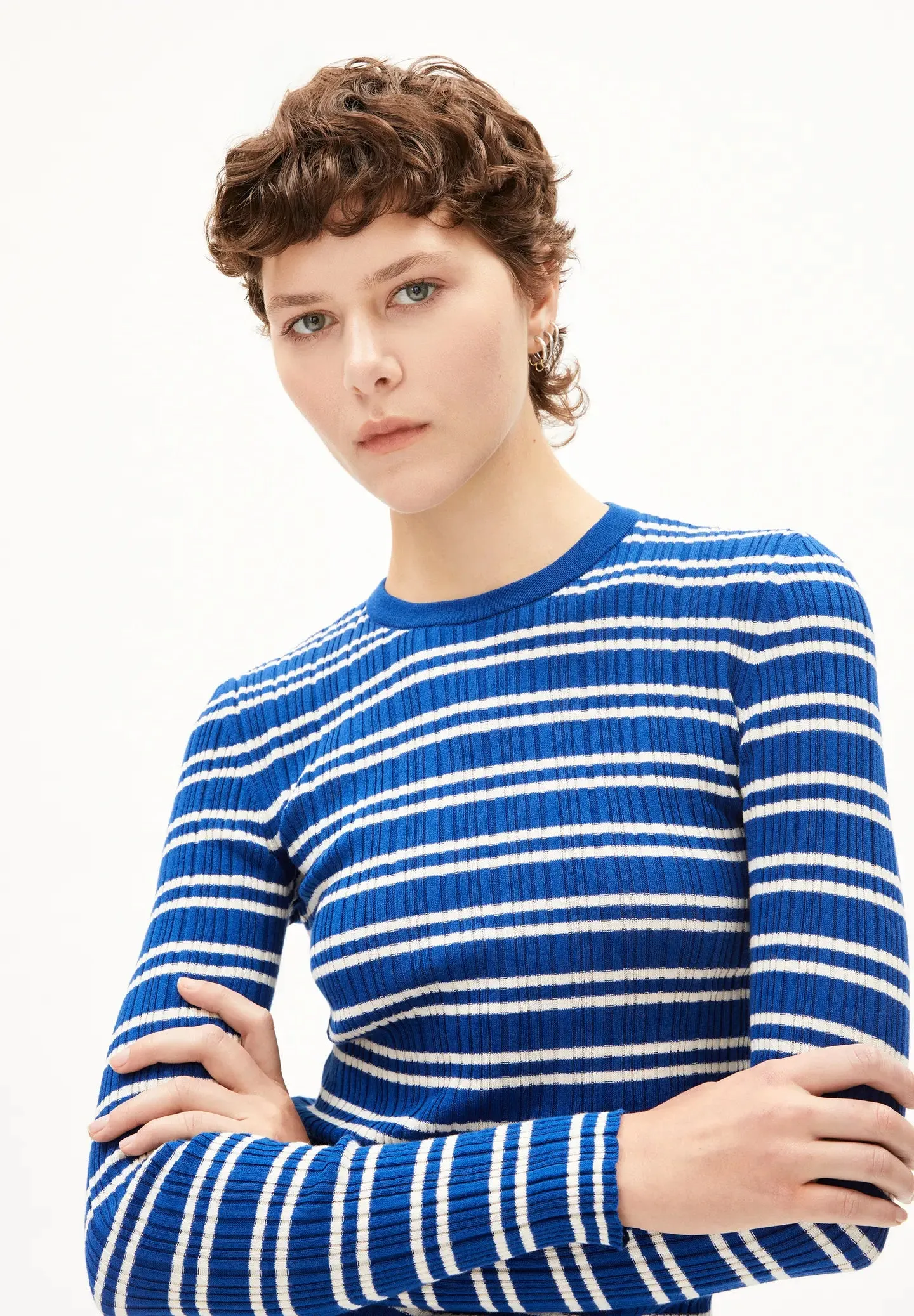 alaania chiffon in stripes