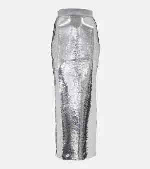 ALEX PERRY Denton sequin-embellished maxi skirt