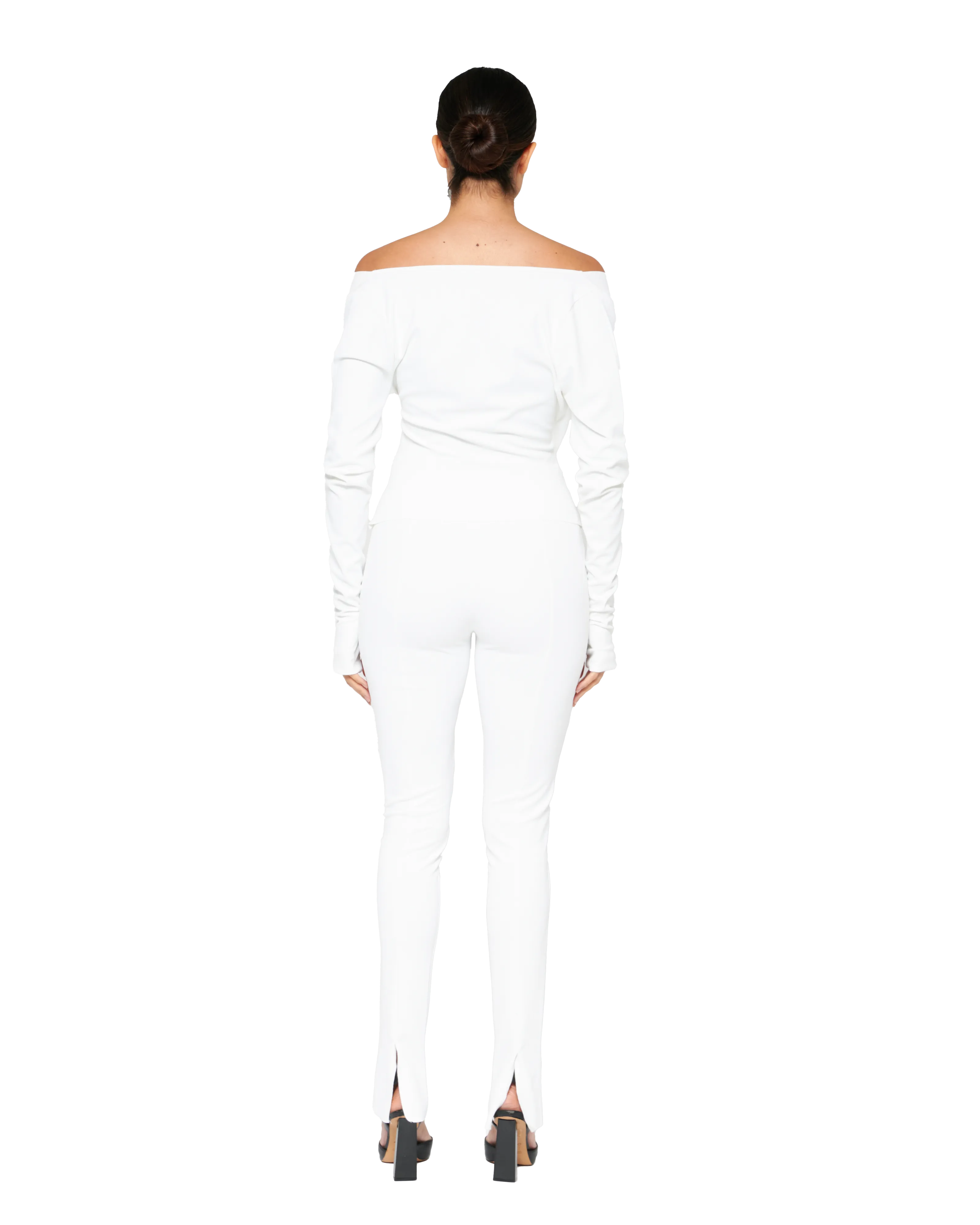 Altair Cross Top - Ivory Whisper