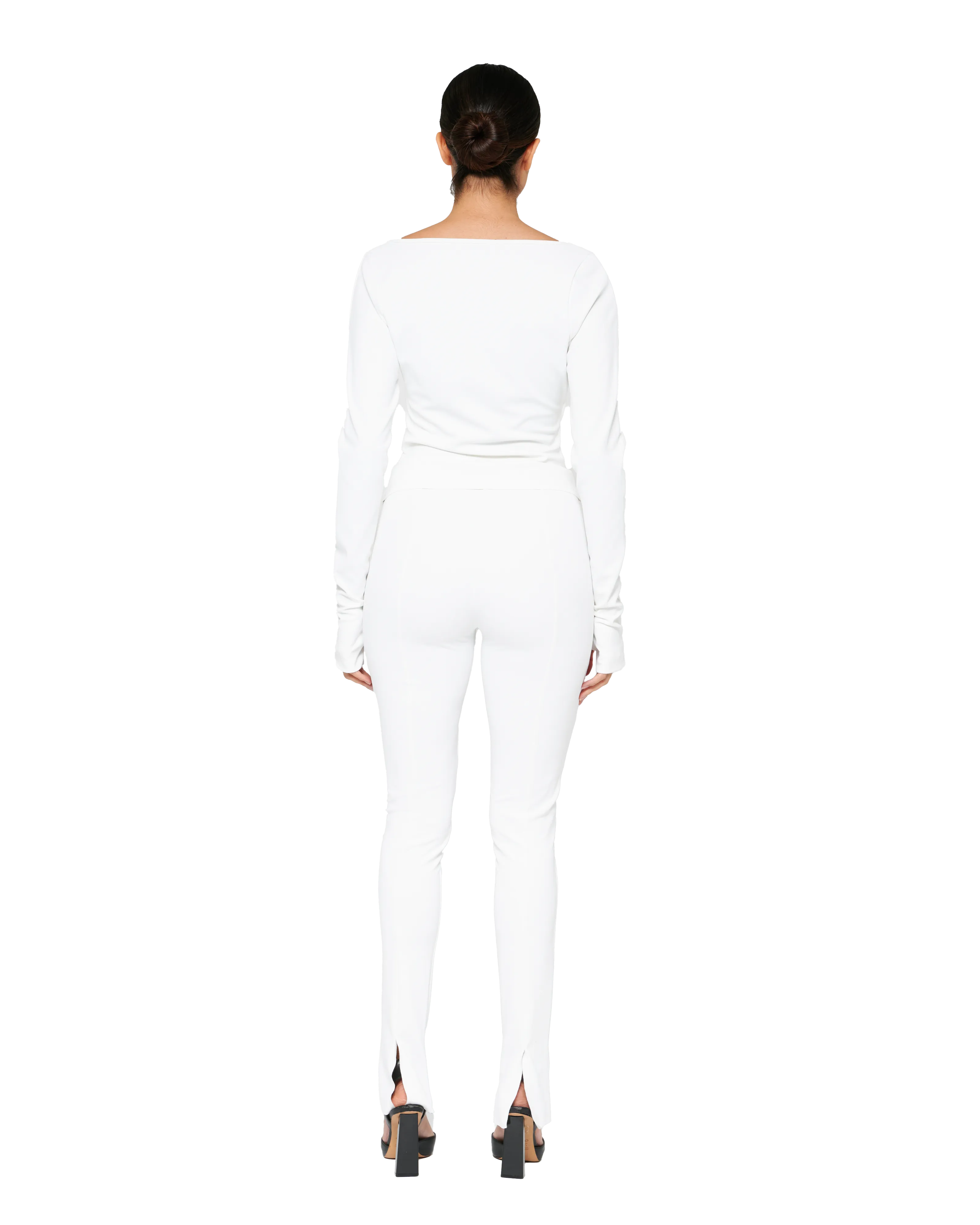 Altair Cross Top - Ivory Whisper