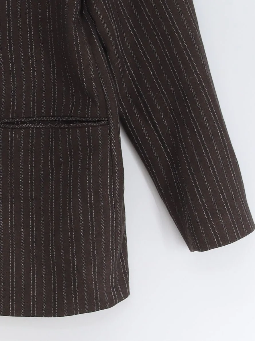 & Other Stories Women's Blazer UK 12 Brown