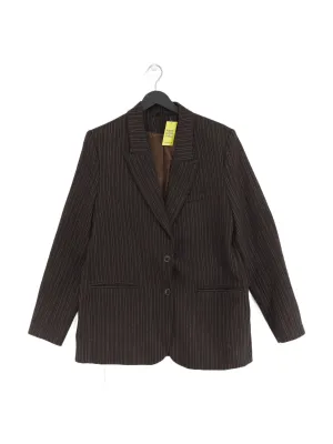 & Other Stories Women's Blazer UK 12 Brown