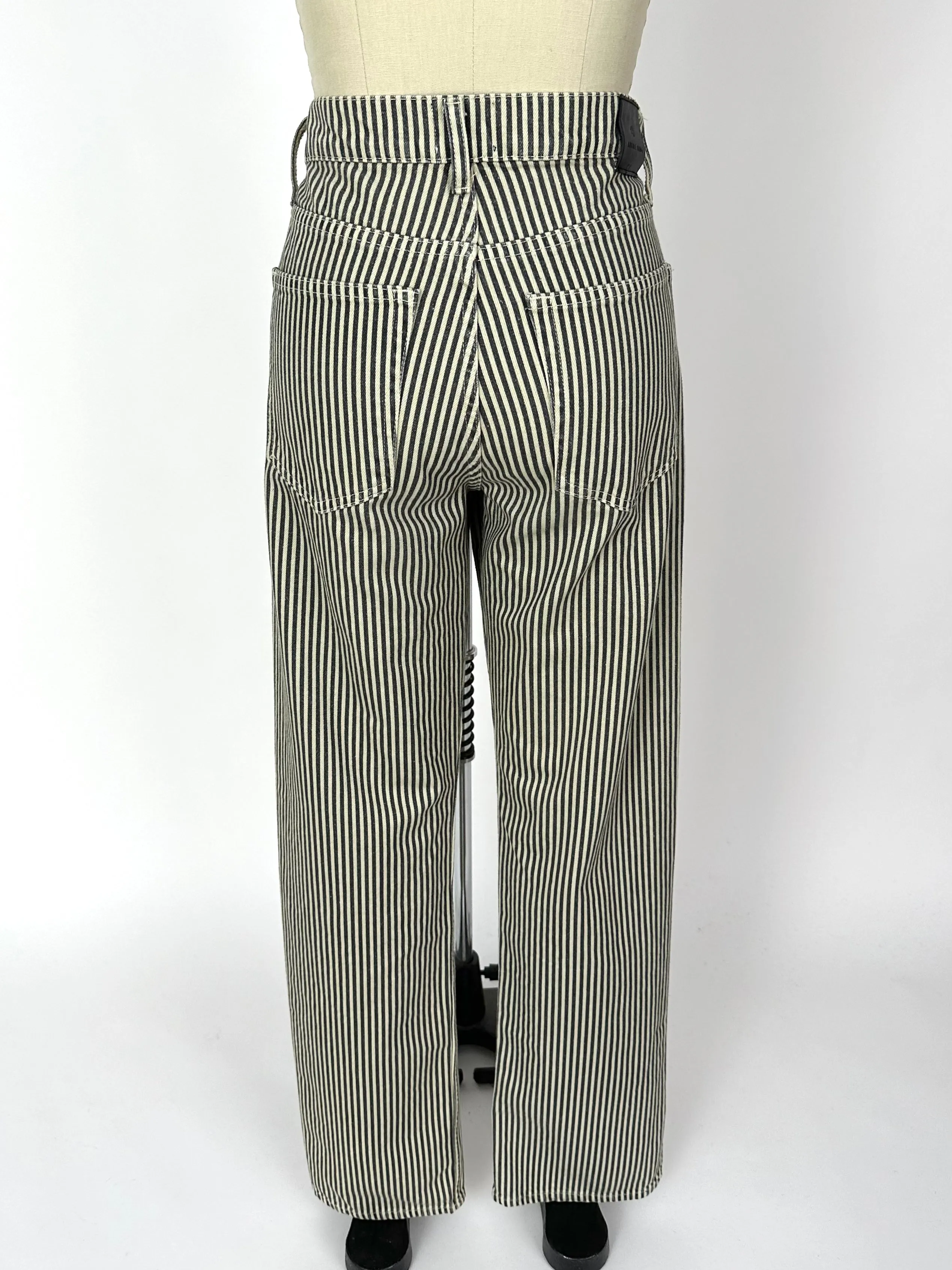 Anine Bing Hickory Stripe Jeans