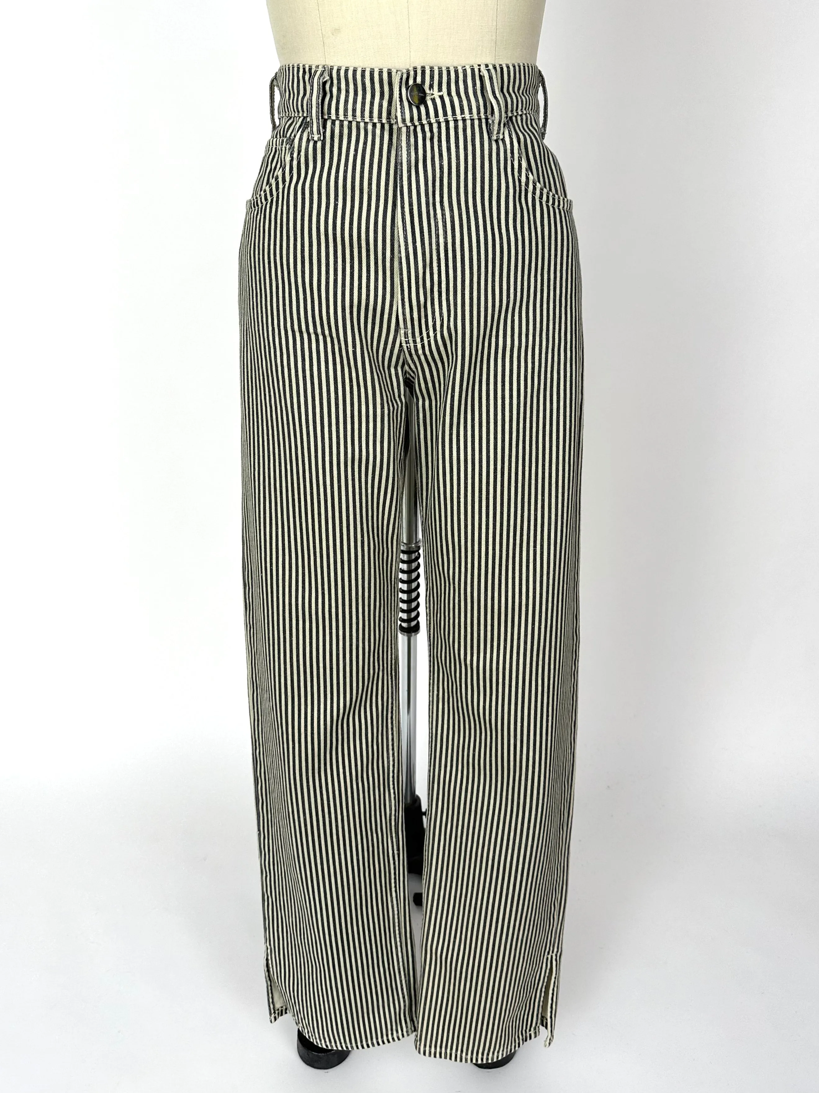 Anine Bing Hickory Stripe Jeans