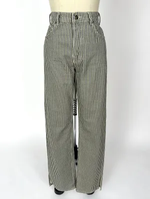 Anine Bing Hickory Stripe Jeans