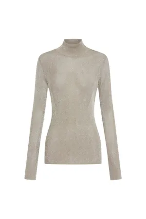 Aretz Turtleneck | Champagne