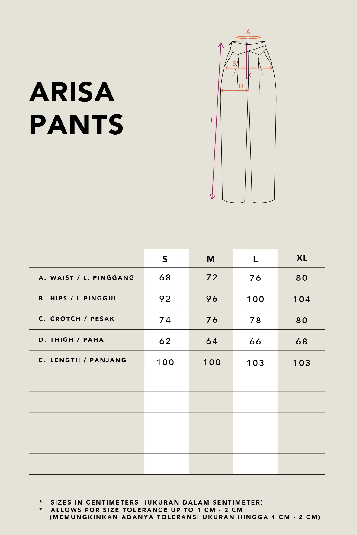 ARISA HIGH WAISTED PANTS NAVY