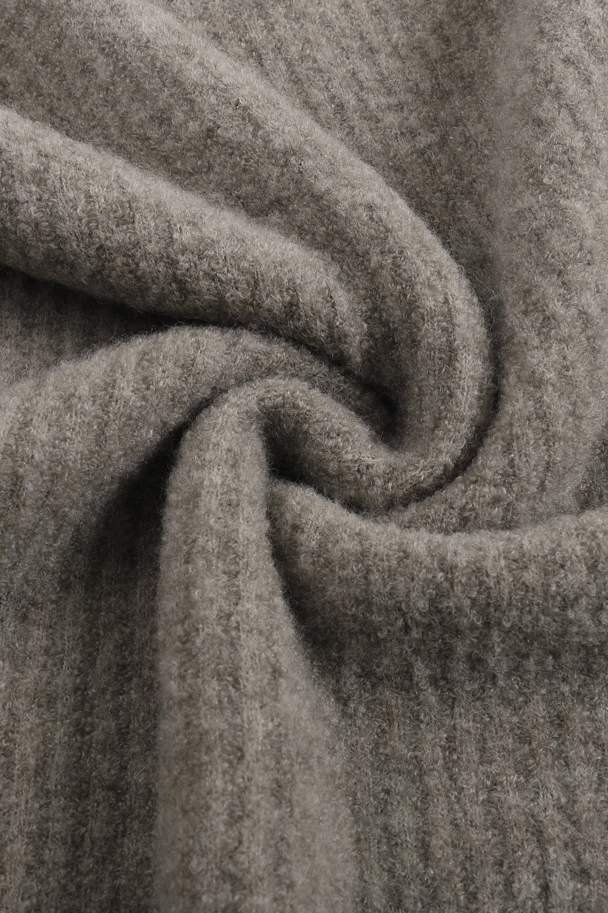 Astrid Turtleneck Ribbed Wool Sweater