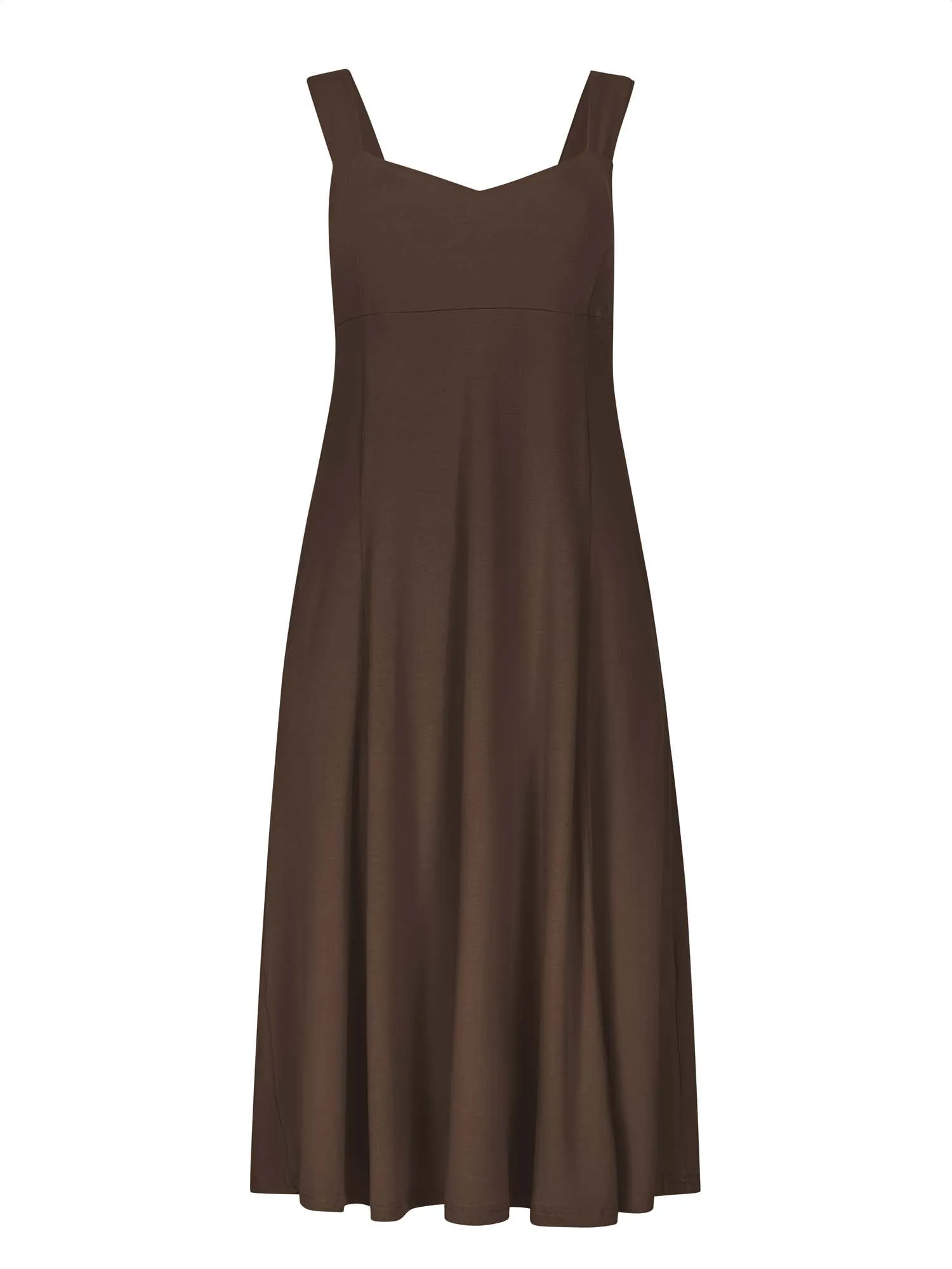 Bamboo Essential Dress - Cocoa