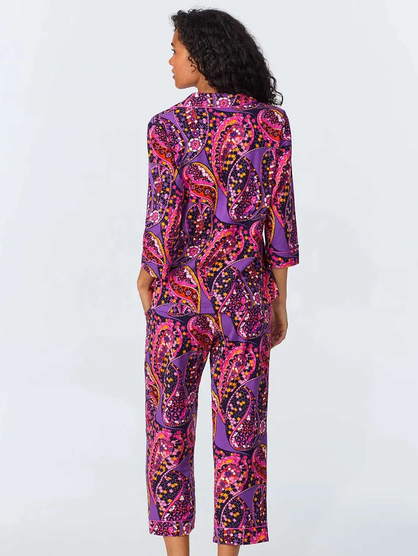 Bed Head x Trina Turk Classic Crop PJ Set