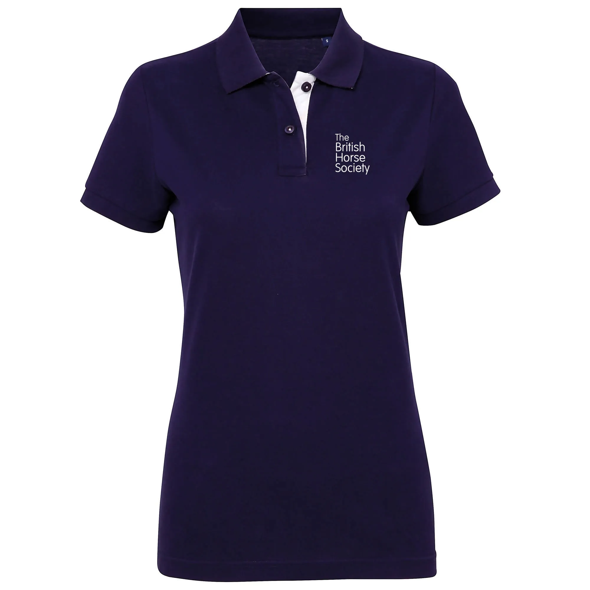BHS Fitted Contrast Polo Shirt