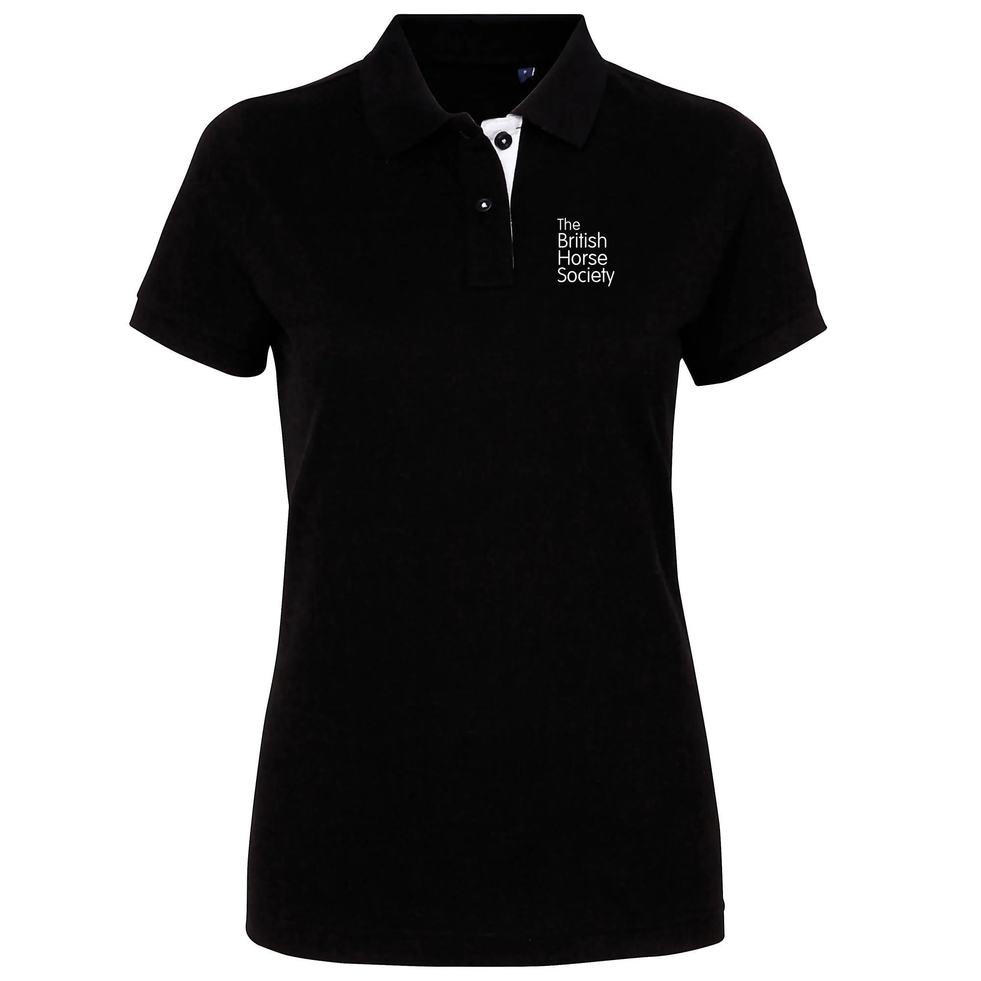 BHS Fitted Contrast Polo Shirt