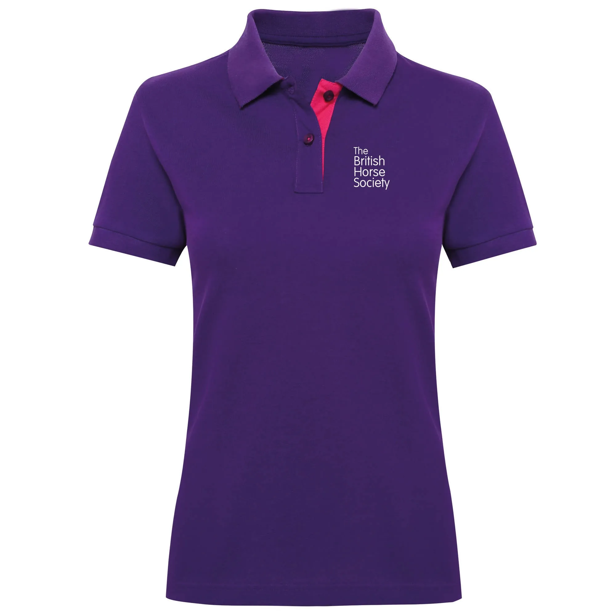 BHS Fitted Contrast Polo Shirt