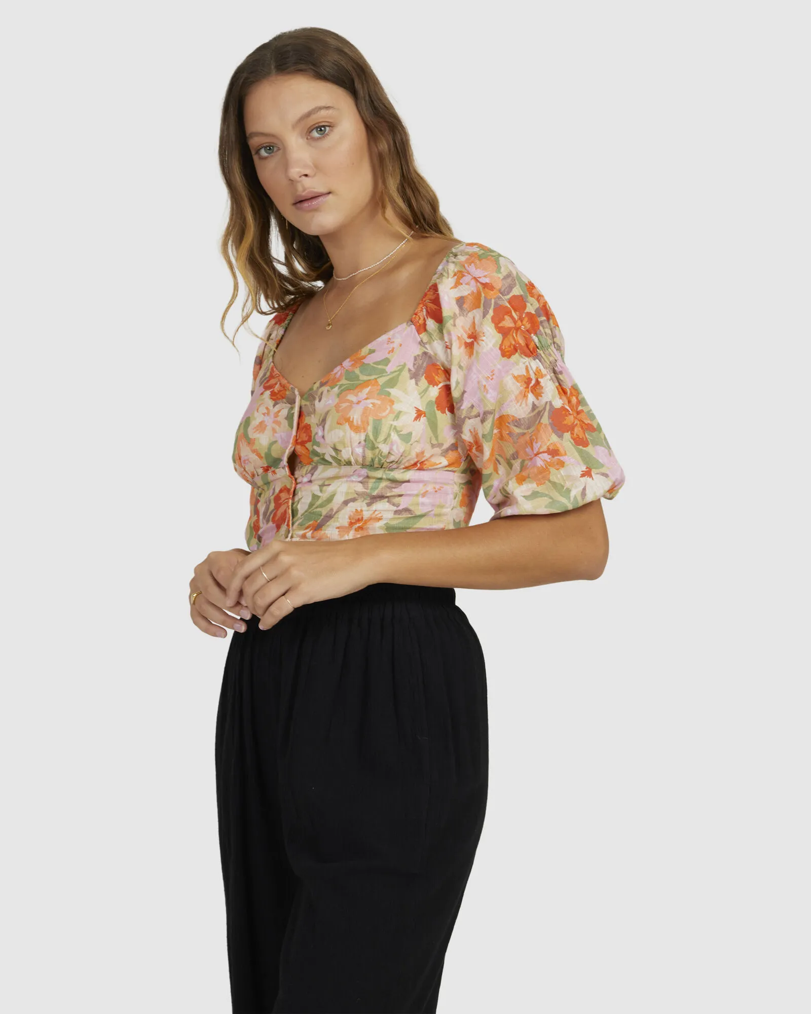 Billabong Haven Top  - Cream