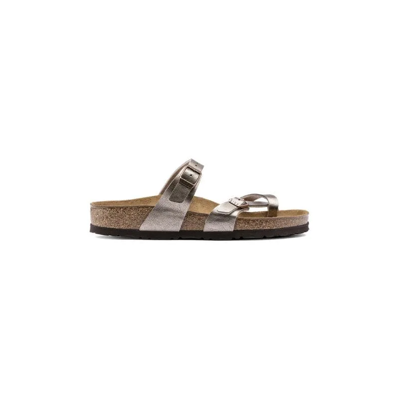Birkenstock Womens Beige Mayari Birko Flor Sandal - 1016408