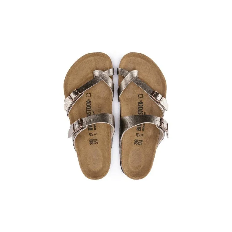 Birkenstock Womens Beige Mayari Birko Flor Sandal - 1016408