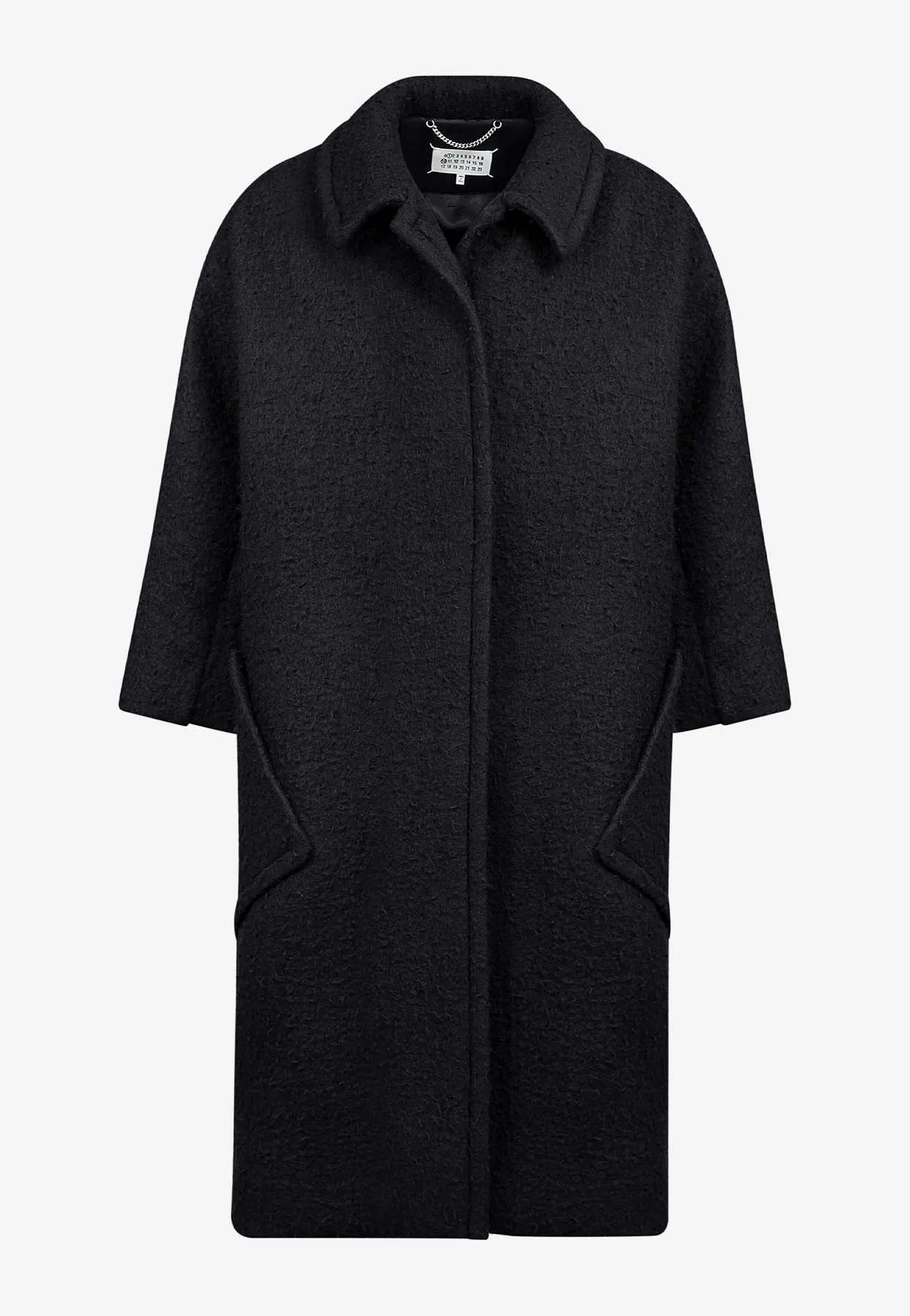 Bouclé Oversized Coat