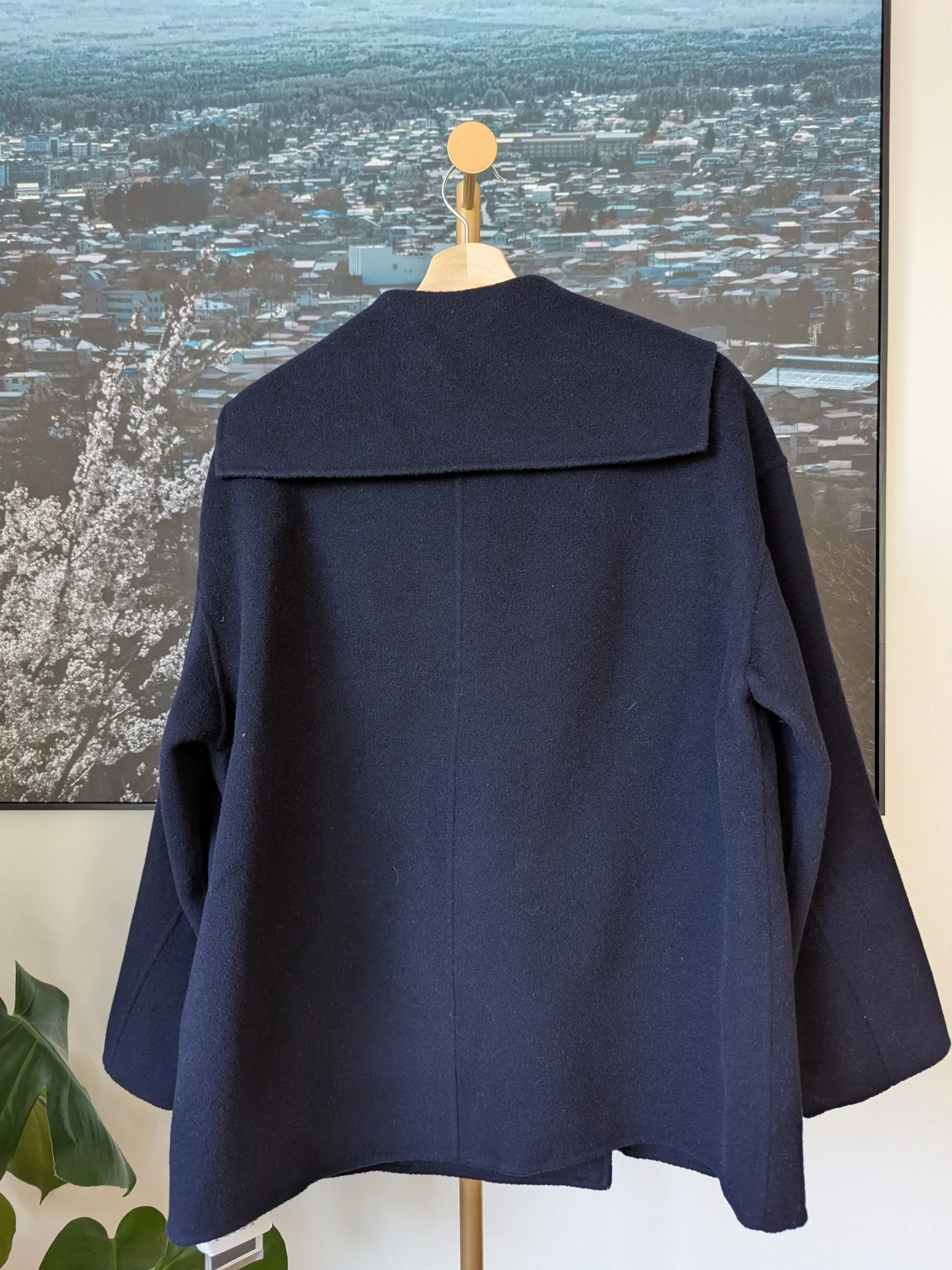 Brand New 100% Wool Coat Size 10-12 FREE SHIPPING High Quality Wool 154