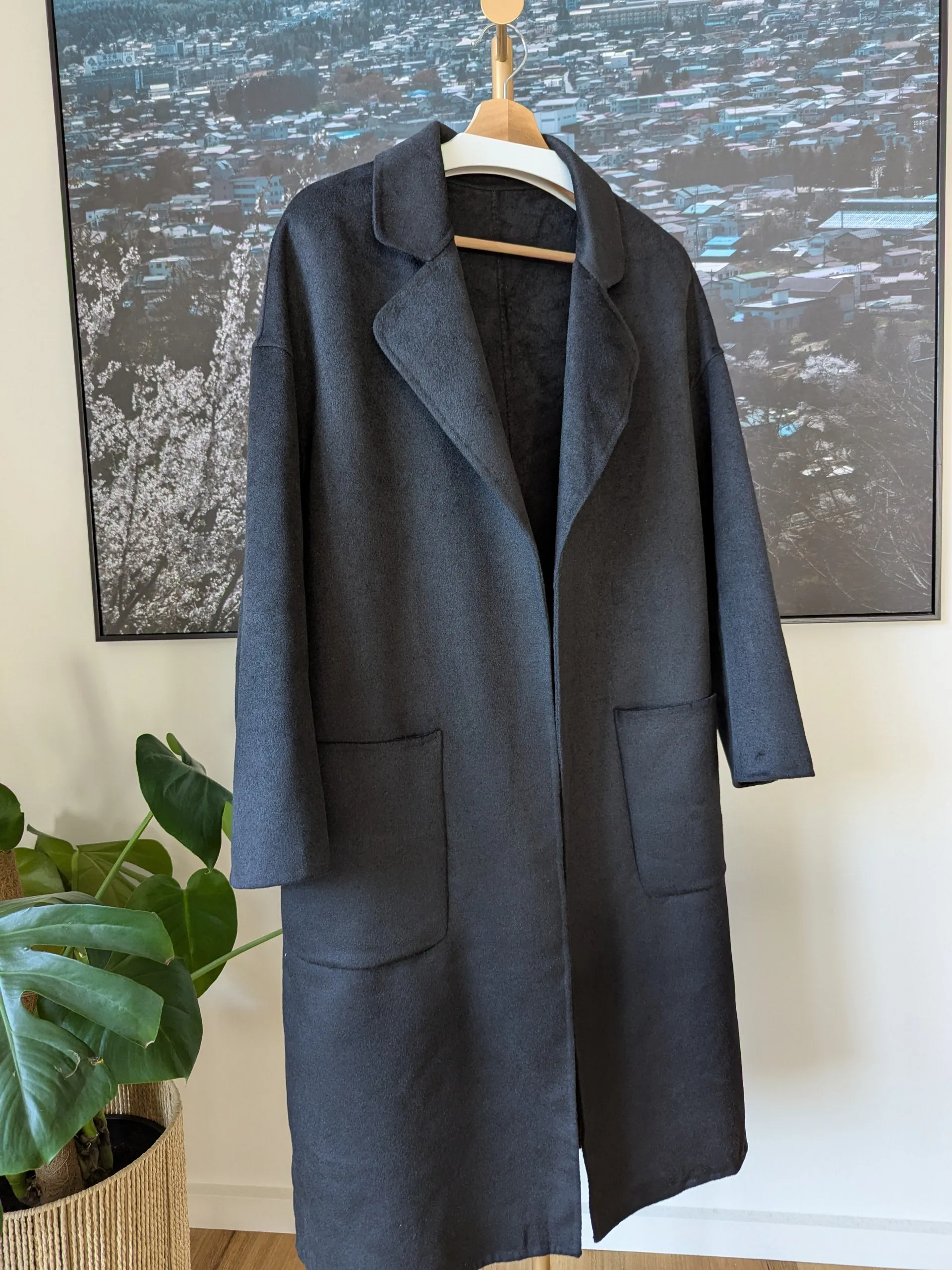 Brand New 100% Wool Coat Size 12-14 FREE SHIPPING High Quality Wool 090