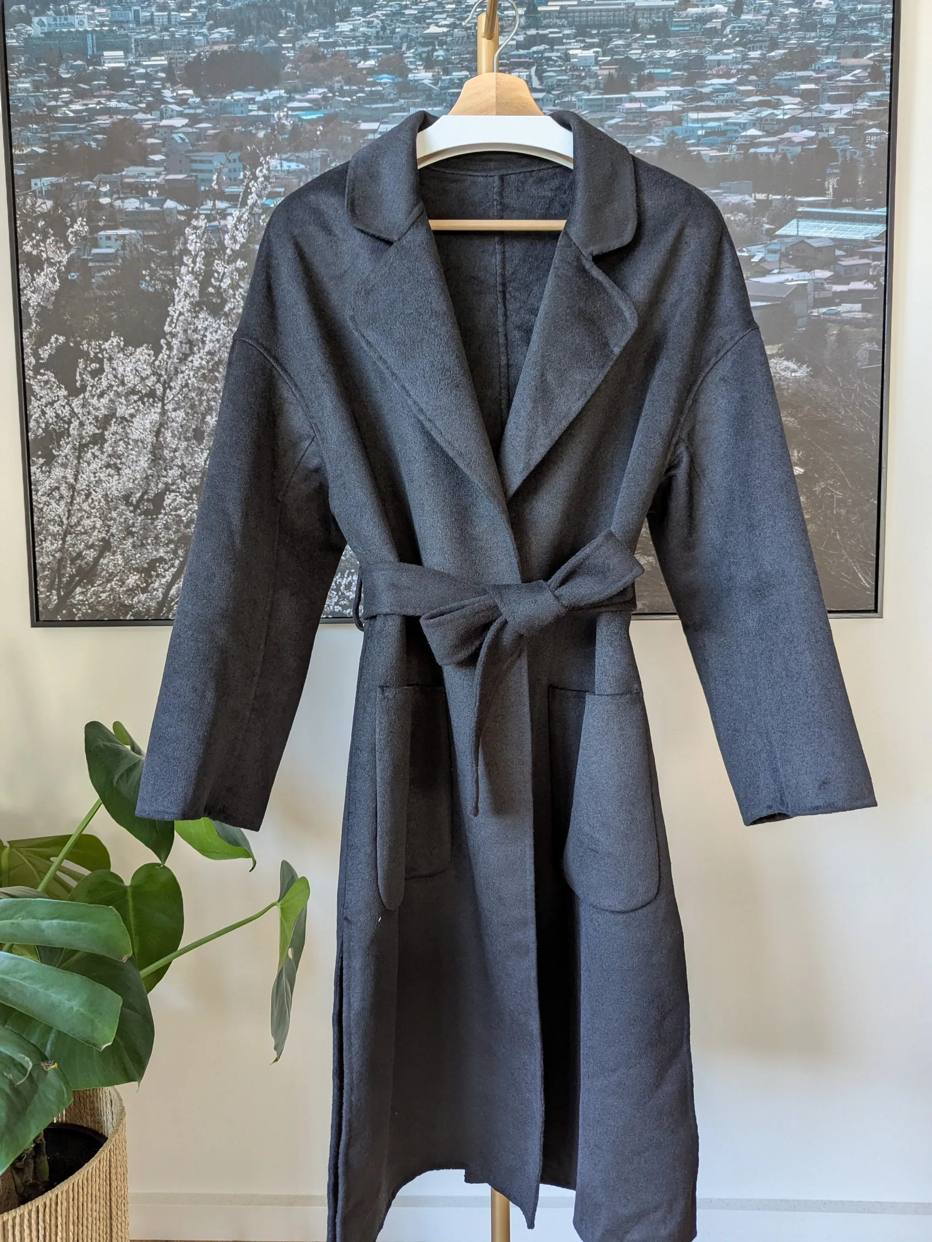 Brand New 100% Wool Coat Size 12-14 FREE SHIPPING High Quality Wool 090