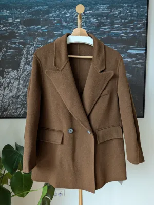 Brand New 100% Wool Coat Size 8-14 FREE SHIPPING High Quality Wool 105