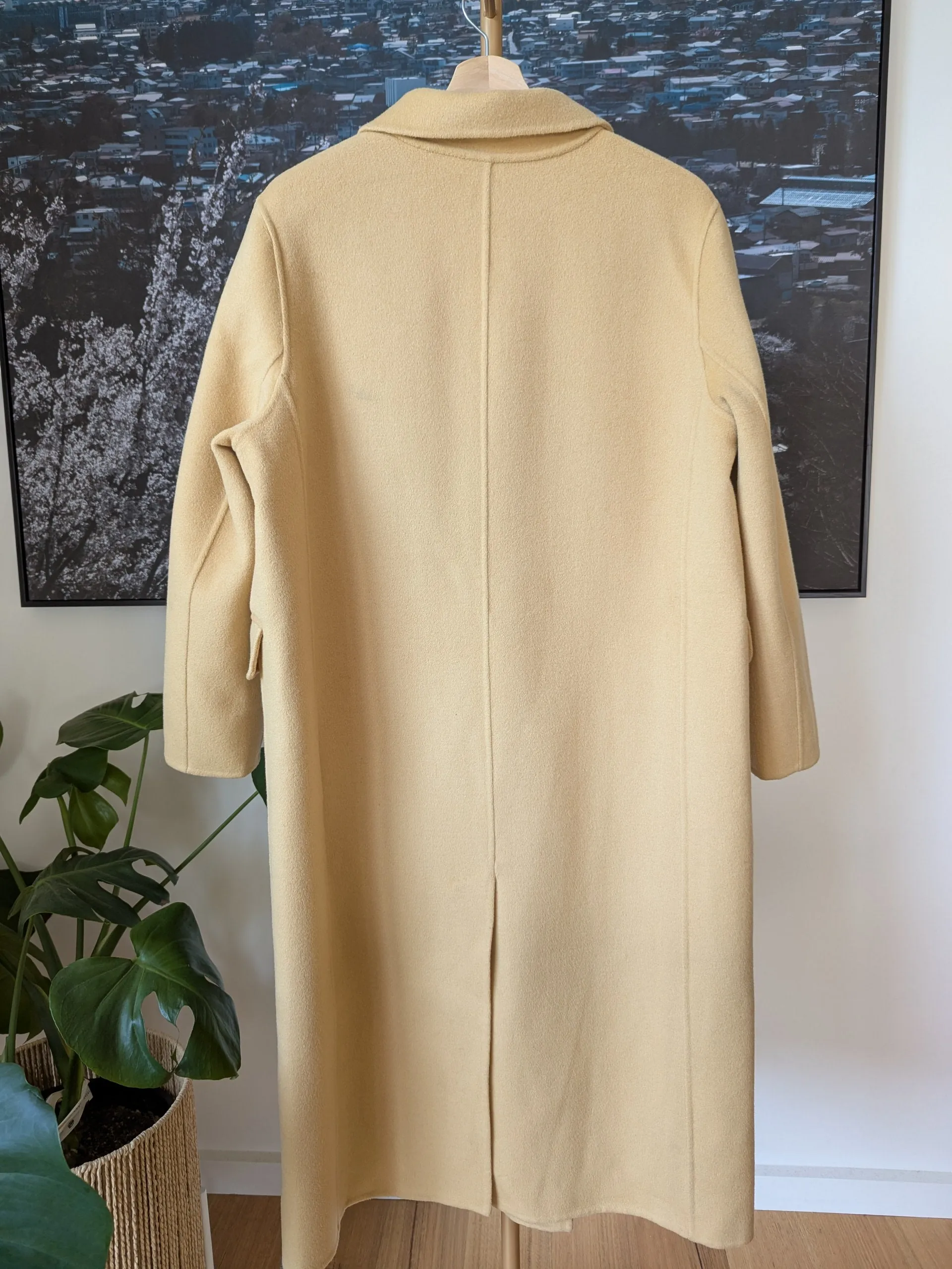 Brand New 100% Wool Coat Size L 14-16 FREE SHIPPING High Quality Wool 016