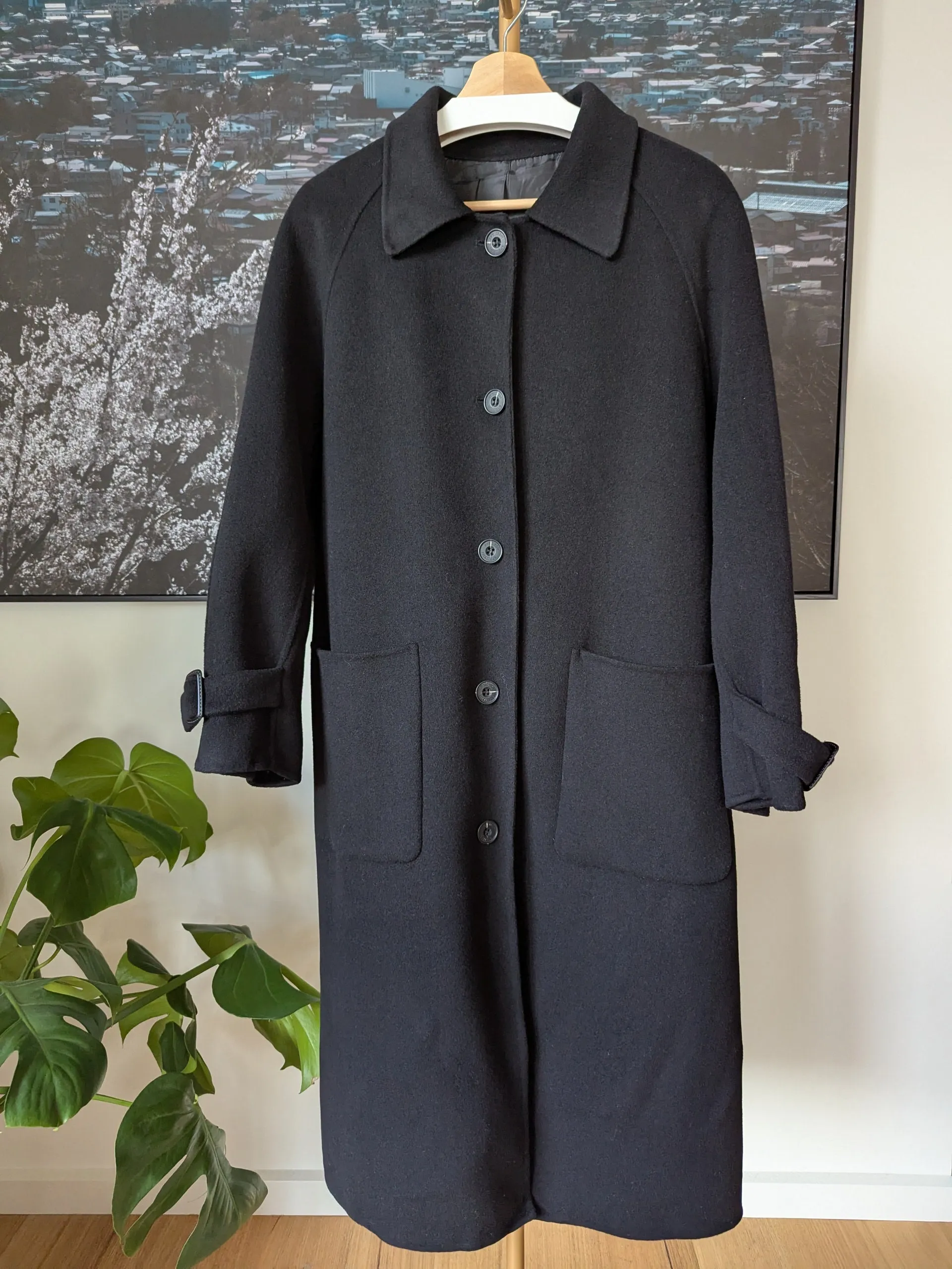 Brand New 90% Wool Coat Size 12-16 FREE SHIPPING High Quality Wool 058 Made in Korea