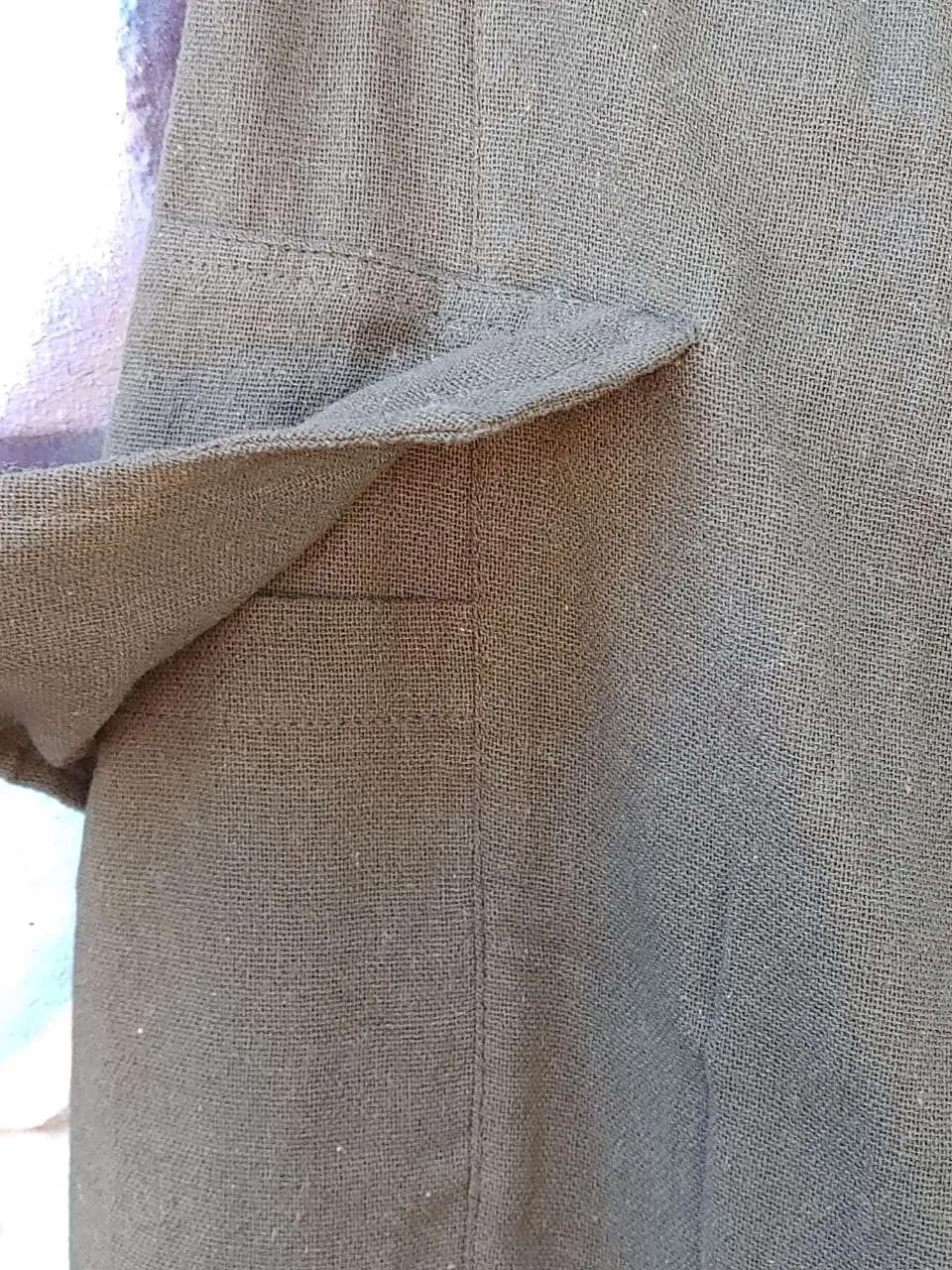 Buttoned Harem Pants
