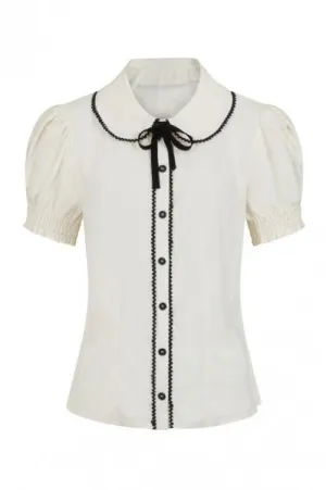 Calliste Blouse - Ivory -