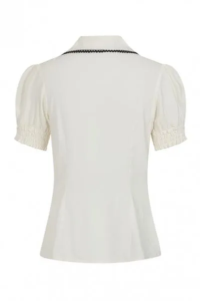 Calliste Blouse - Ivory -