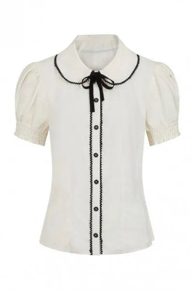 Calliste Blouse - Ivory -