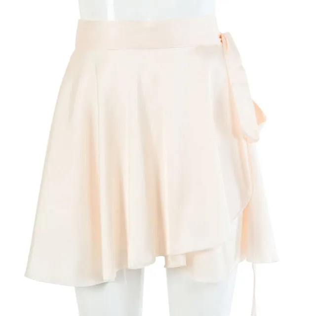 Casual Satin Two Piece Dress Set For Women White O-neck Button Top Bandage Mini Pencil Skirts Outfits Fashion Party Suit