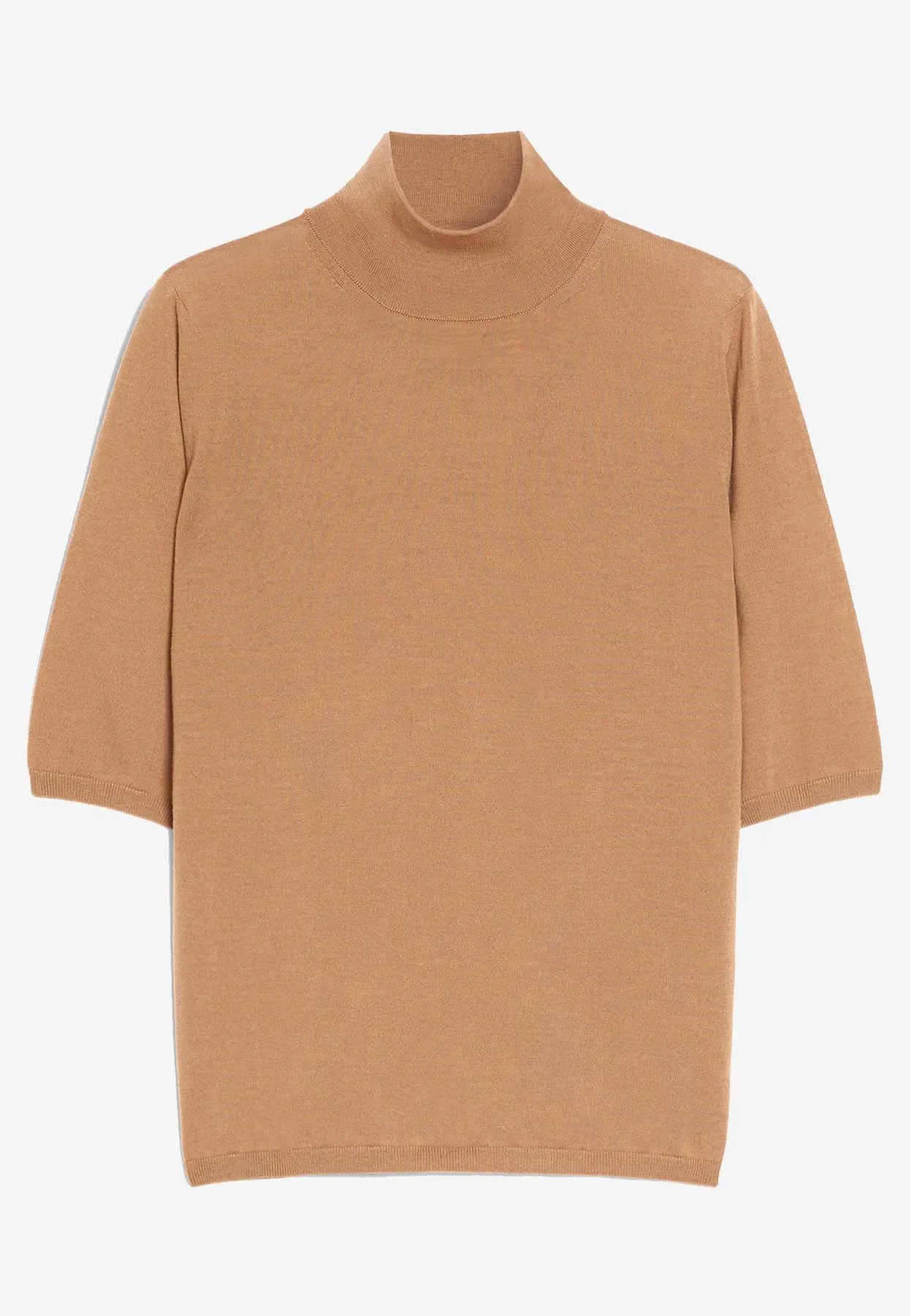Cecina Turtleneck Wool Knit Top