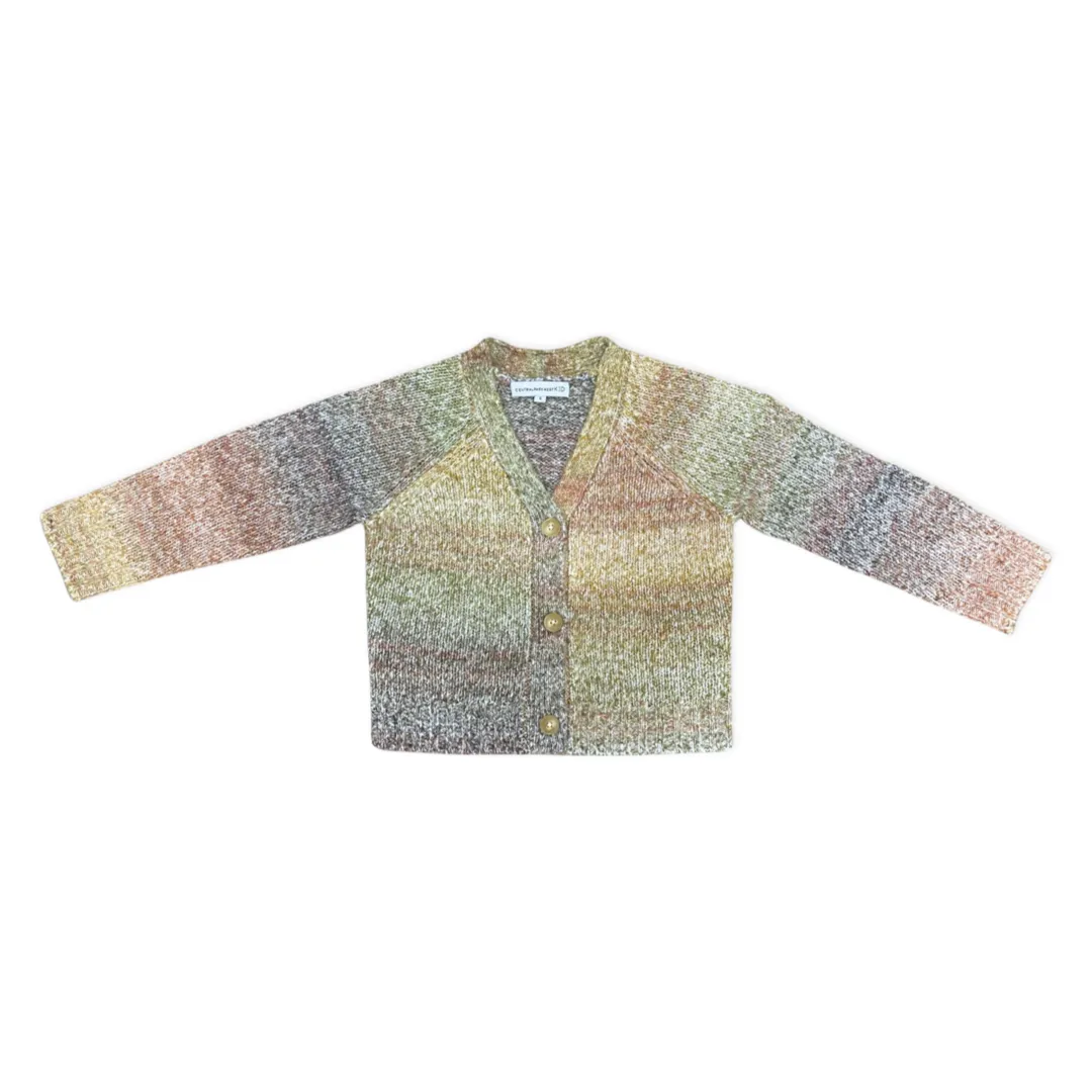 Central Park West Miller Ombre Cardigan - Meadow