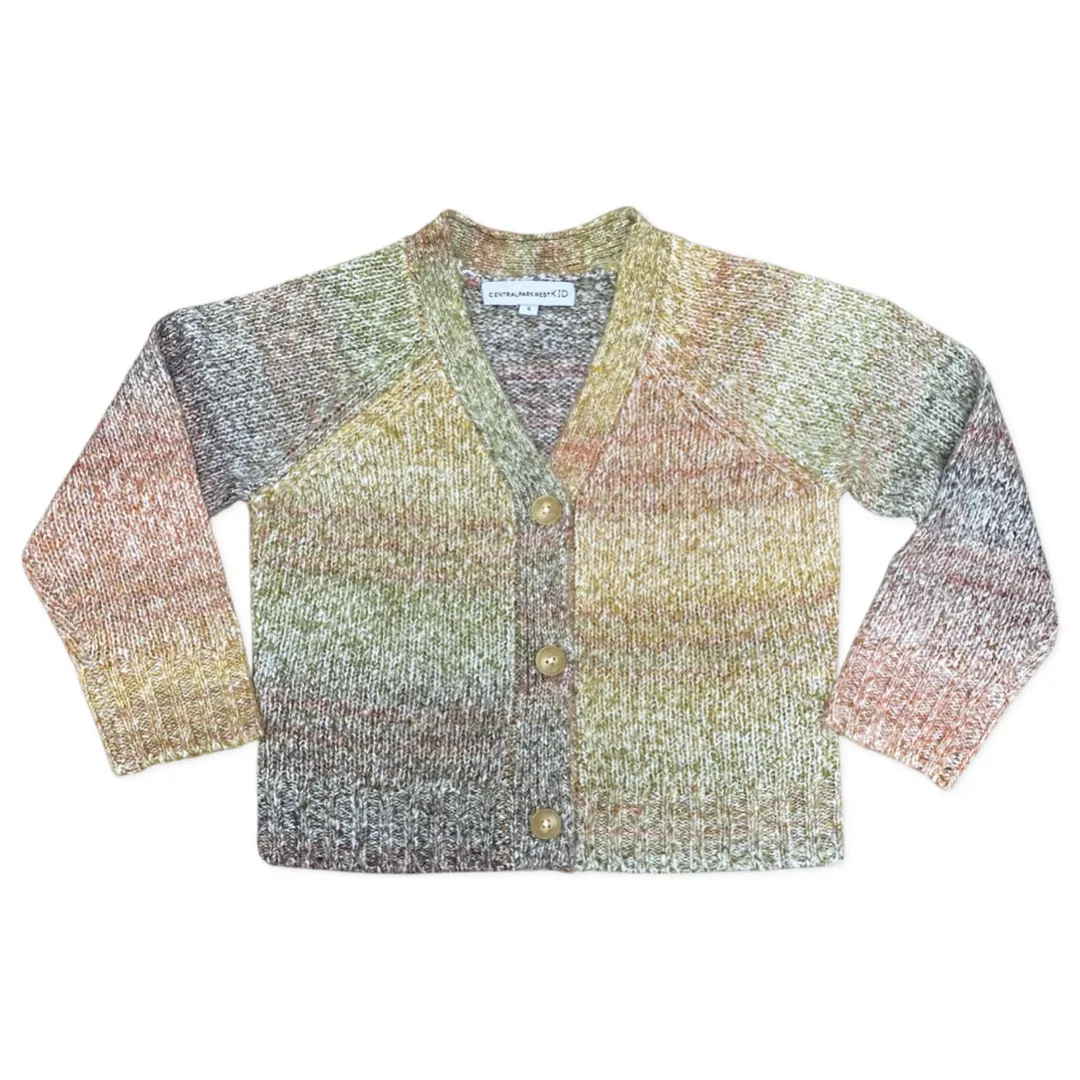 Central Park West Miller Ombre Cardigan - Meadow