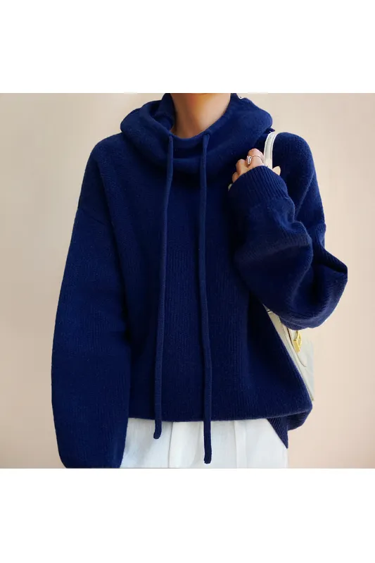 Charlotte - Merino wool turtleneck sweater