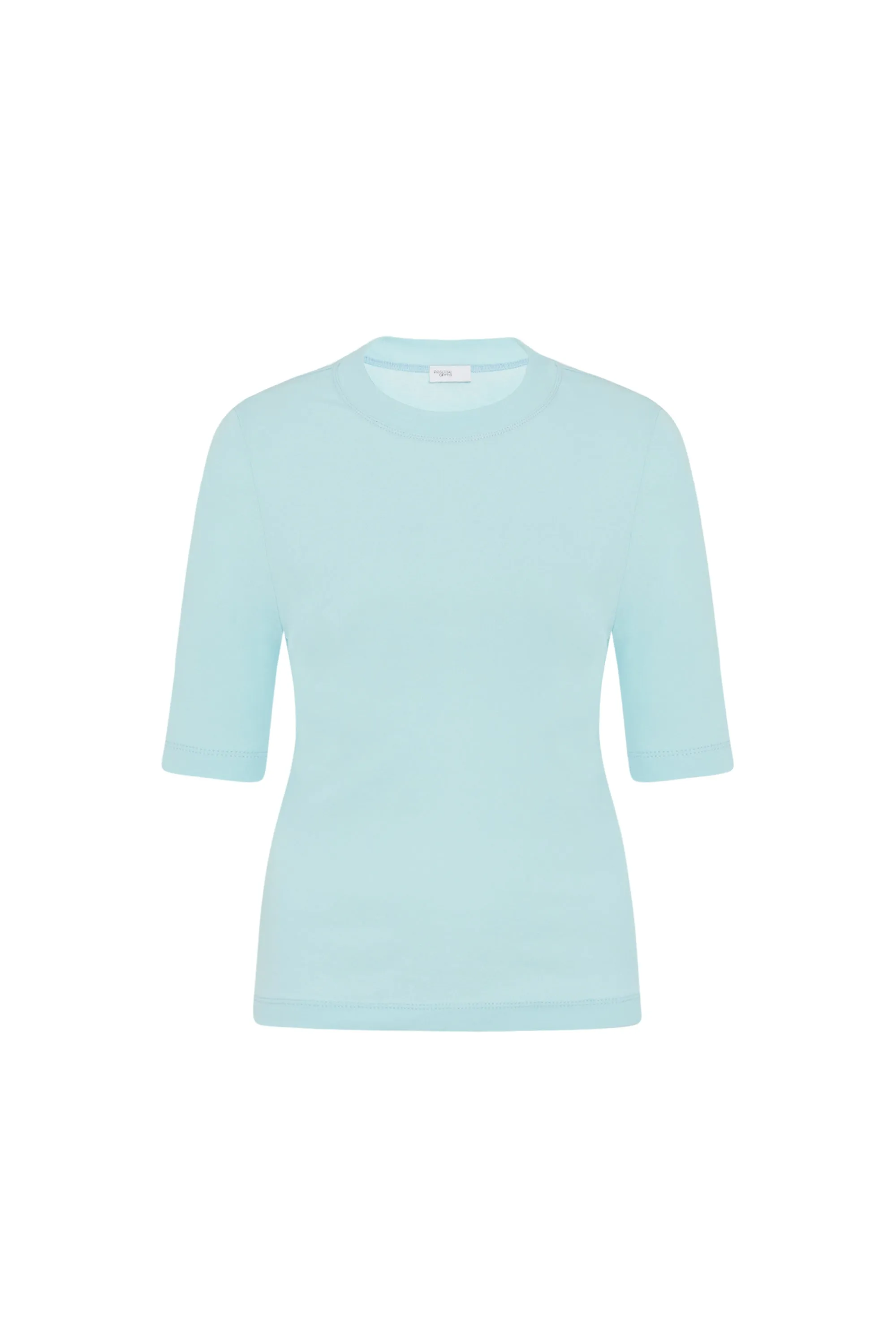 CROPPED SLEEVE T-SHIRT
