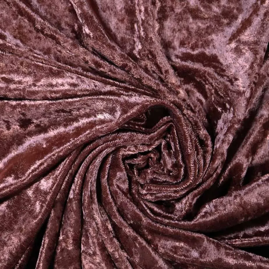 Crushed Stretch Velour