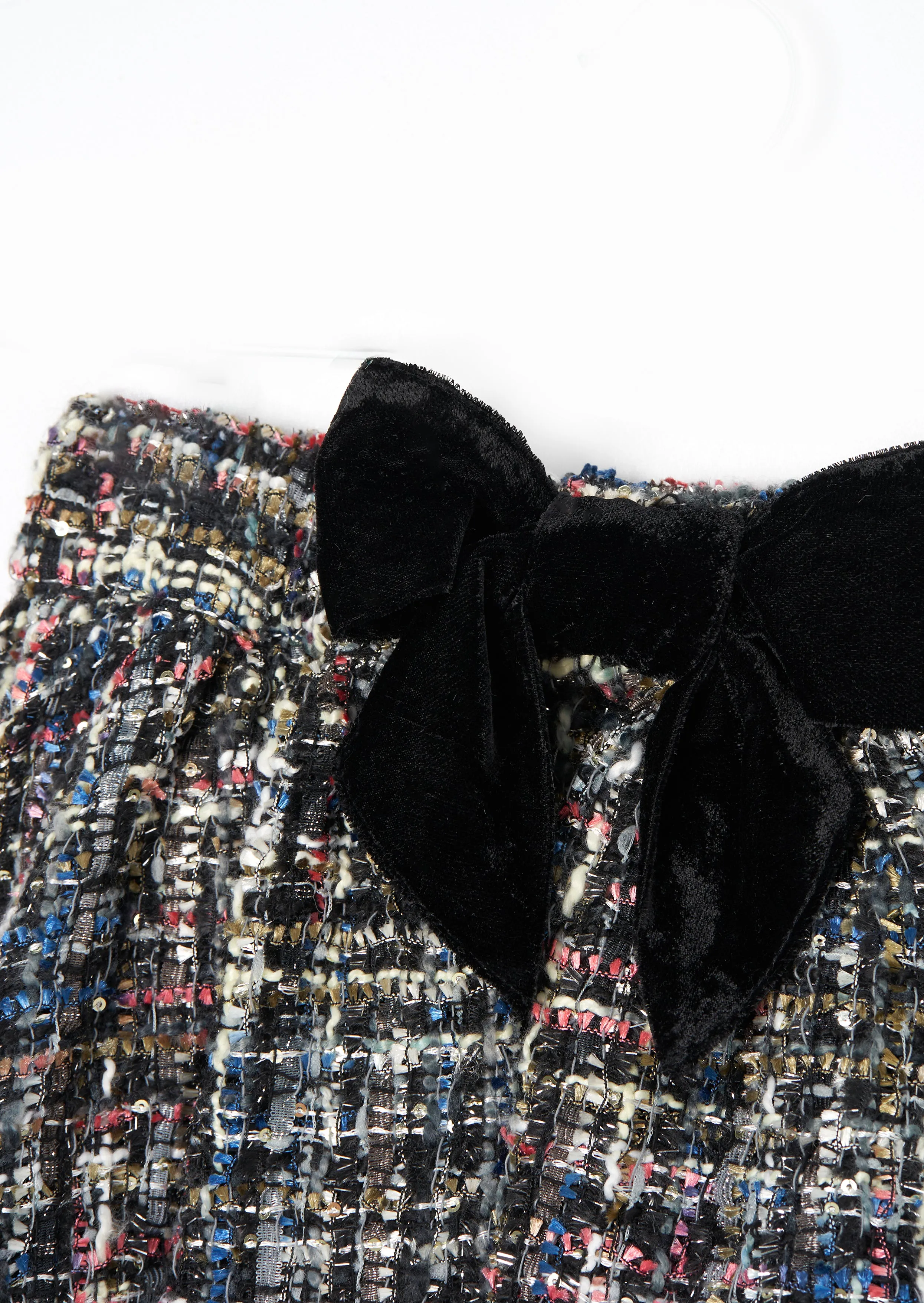 Dancia Black Tweed Skirt