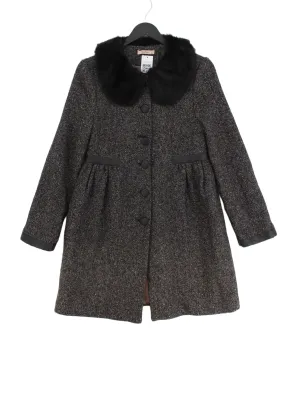 Darling Women's Coat XS Grey Wool with Polyester, Viscose