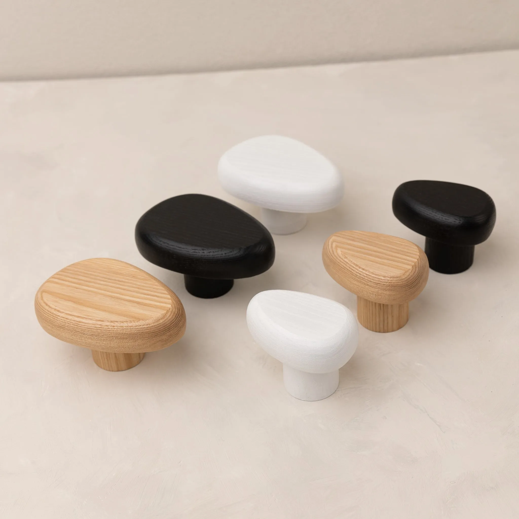 DROP Wooden wall hook, Natural Wood