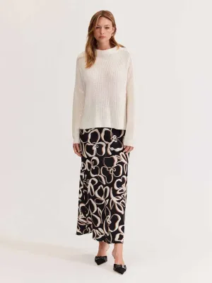 Elin Bias Slip Skirt