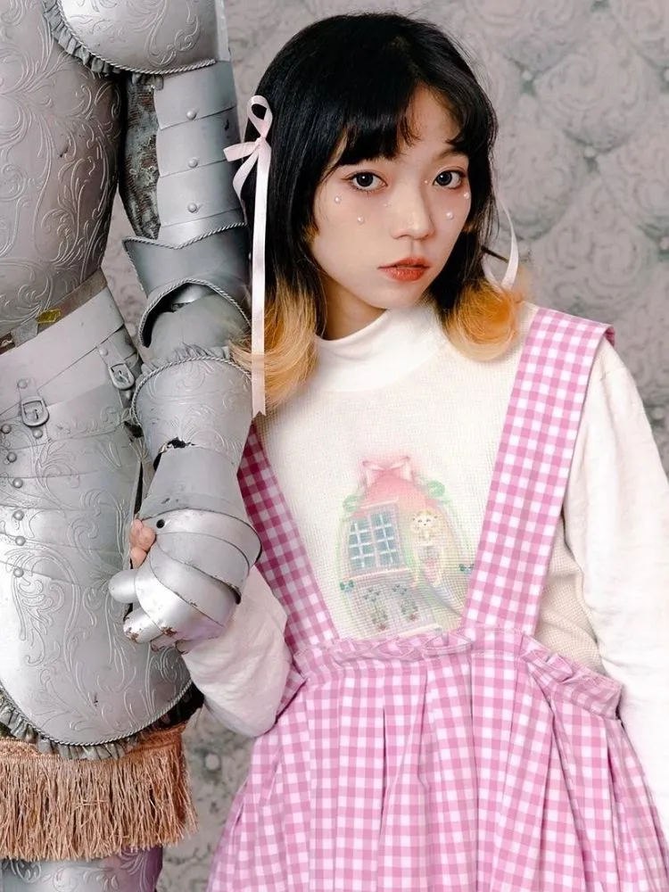Fairy Tale Half Turtleneck Cotton Base Shirt