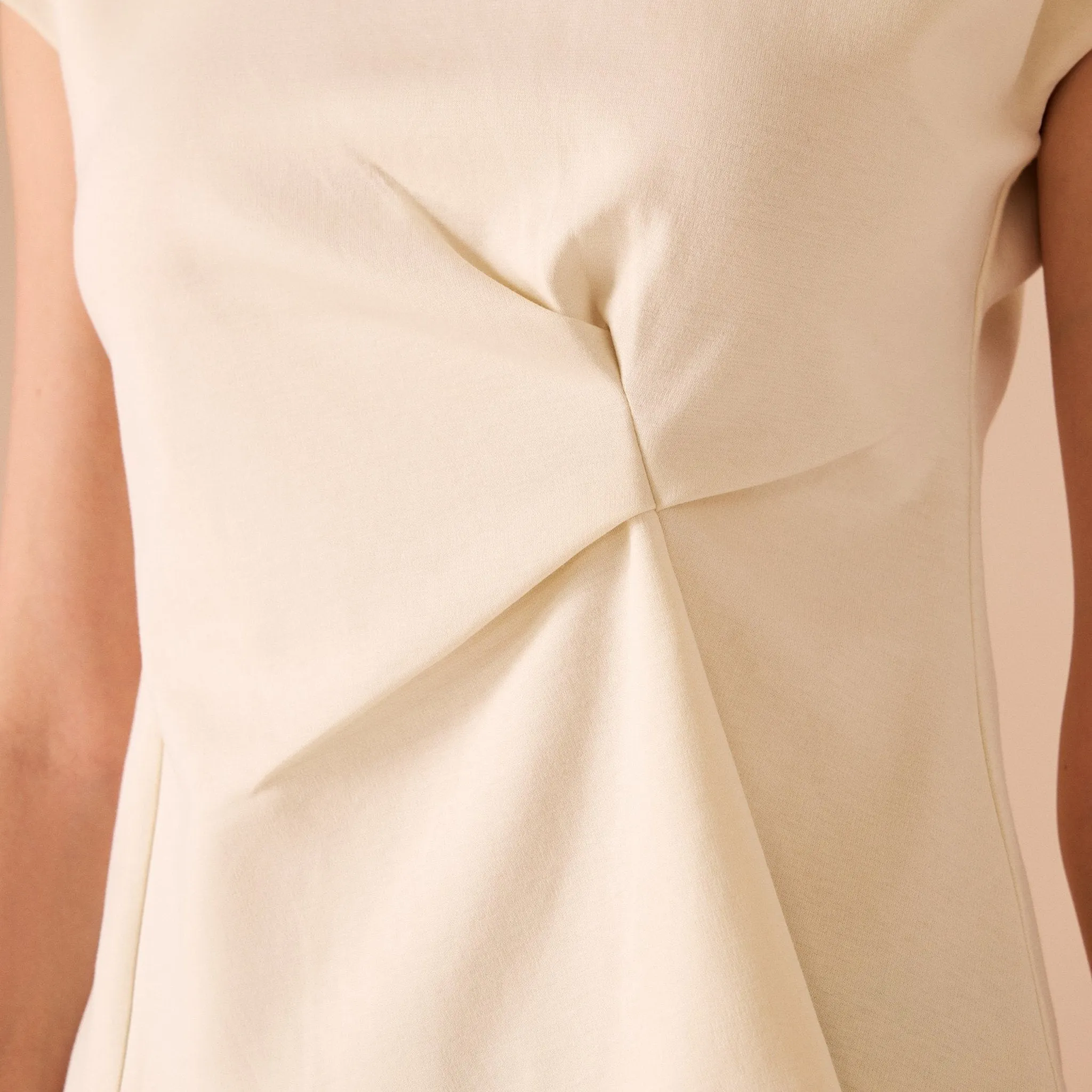 Fitted Waist Cotton Top