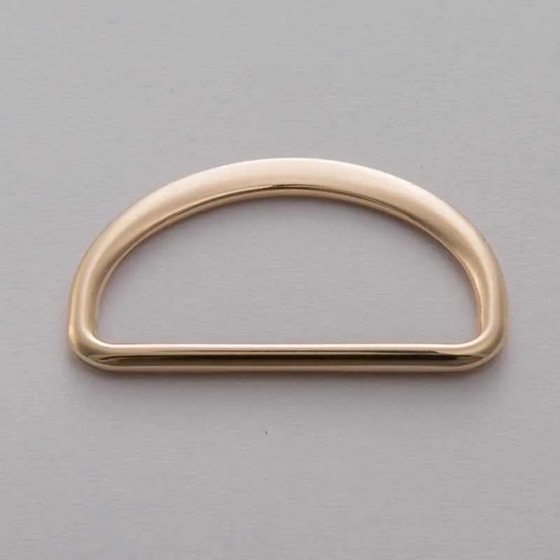 Flat D-Ring Belt Buckles - Adjustable Metal Clasps 30 Pack(5 Colors)